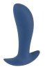 Korek analny silikonowy z wibracjami 12 cm